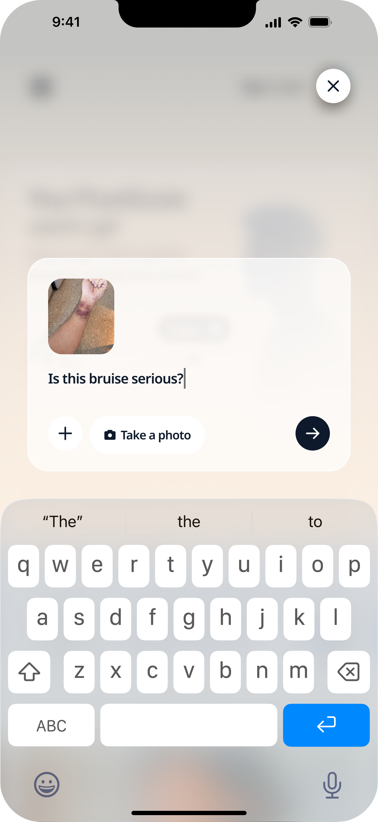 Confirm before send.