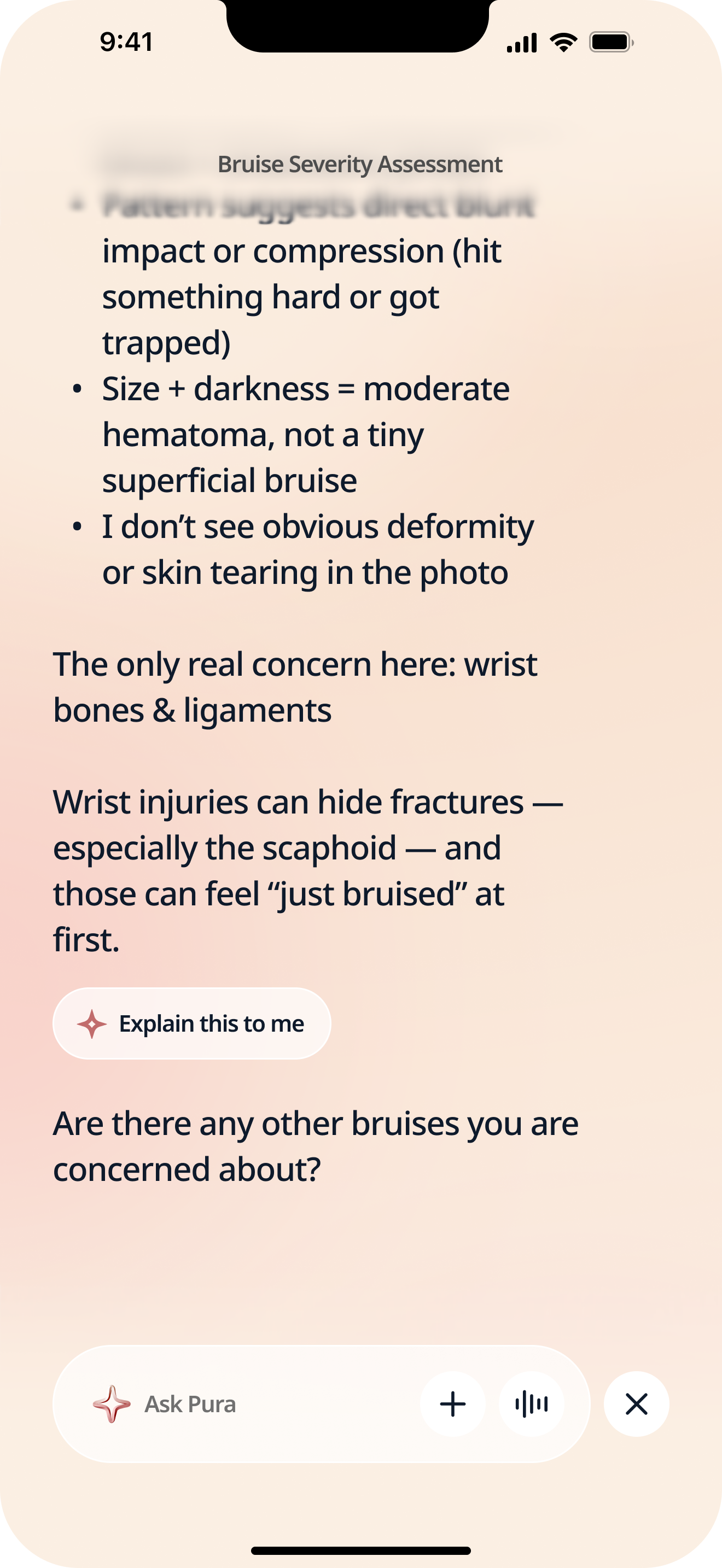 The visible thing isn’t the concern.