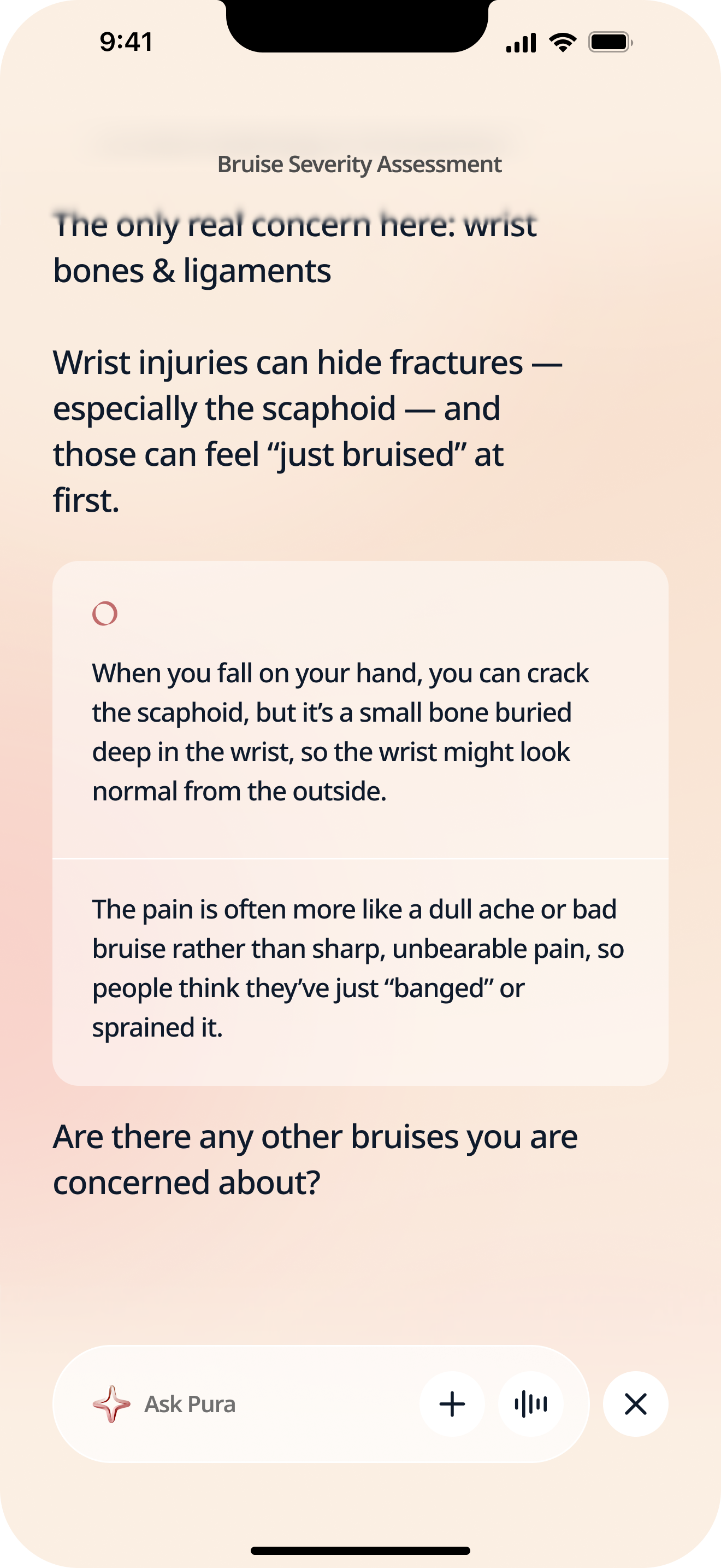 Go deeper without rephrasing.