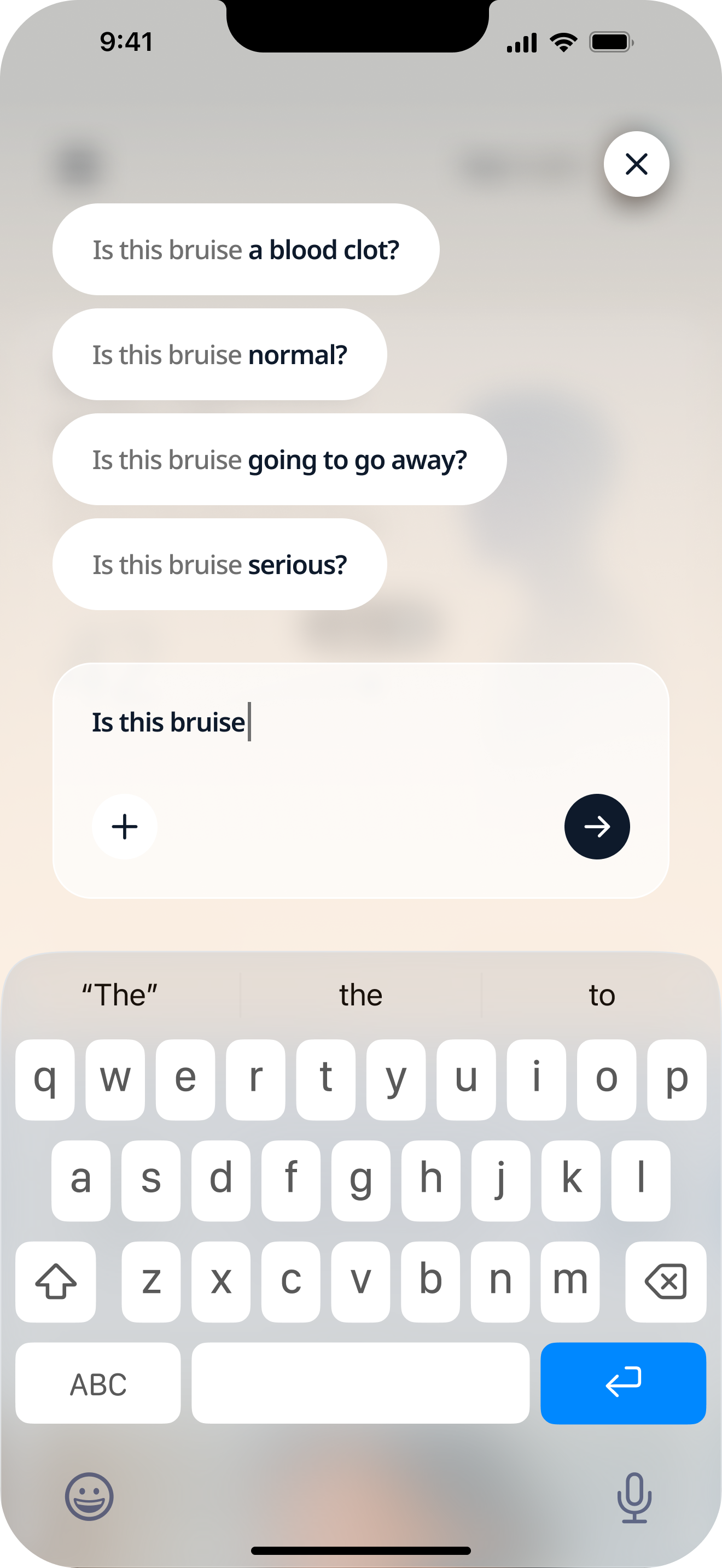 Autocomplete that knows the question.